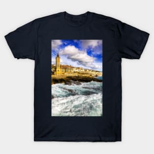 Porthleven Stormy Seas T-Shirt